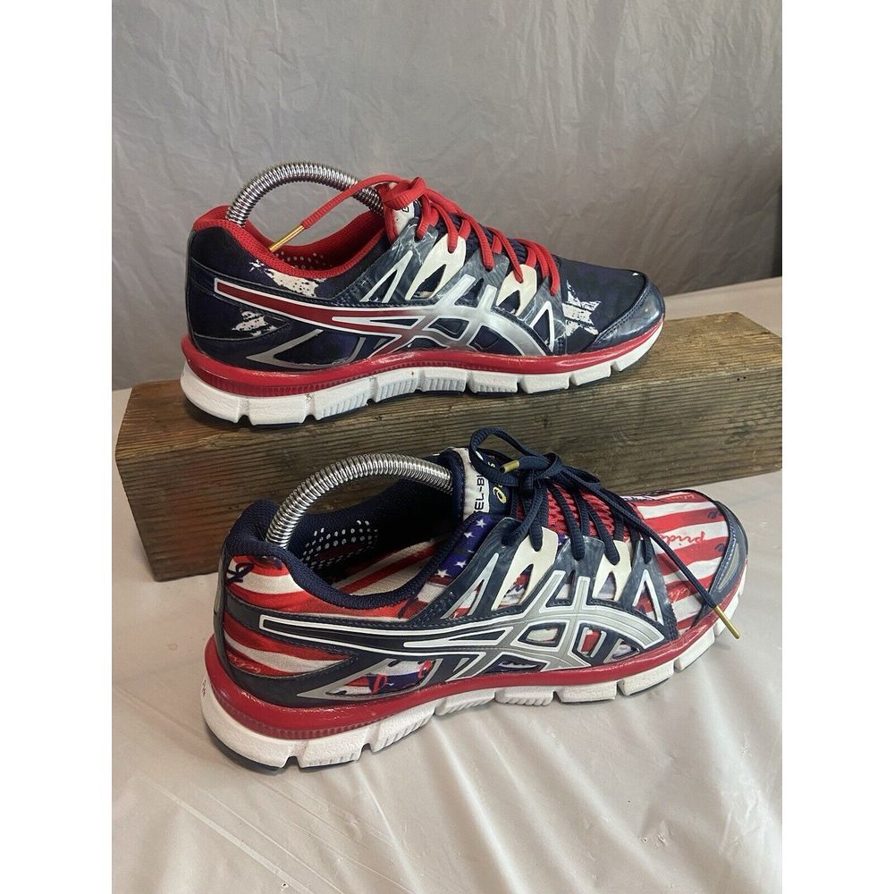 Men's Asics Gel Blur 33 Olympic Edition 2- Tennis Shoes Authentic-Size 9 Rare